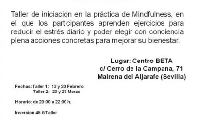 TALLERES DE INICIACIÓN MINDFULNESS FEBRERO/MARZO